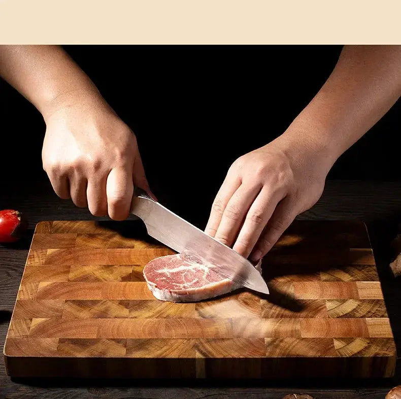 Cutting Board - Double-sided Acacia Wood Large by House Of Avana
