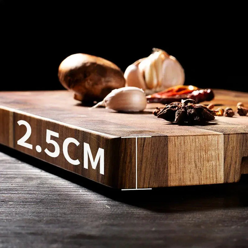 Cutting Board - Double-sided Acacia Wood Large by House Of Avana