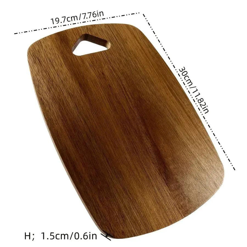 Cutting Board - Non-Slip Acacia Wood Large by House Of Avana