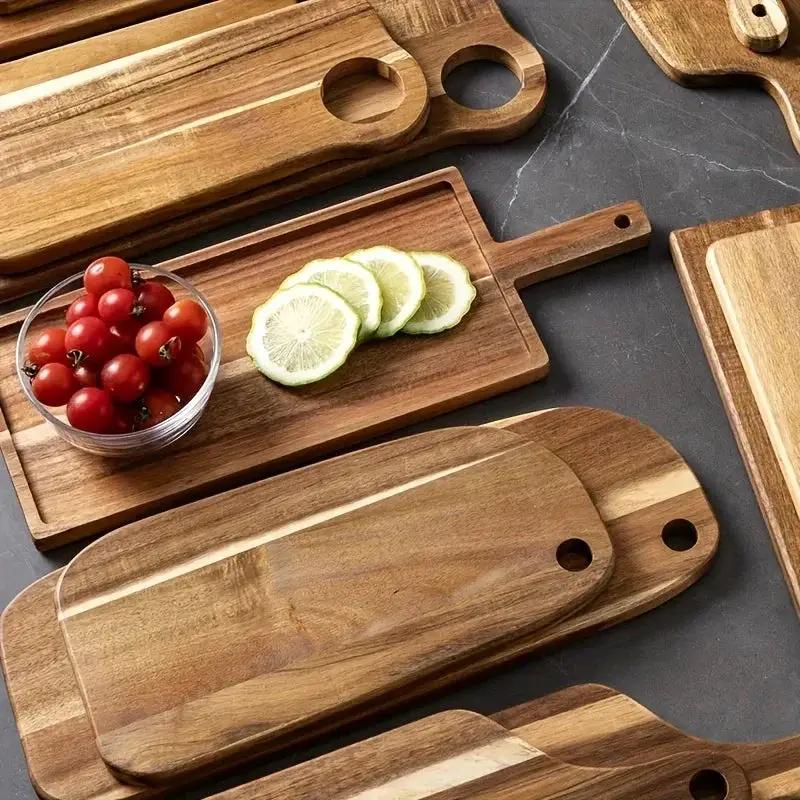 Cutting Board - Solid Wood Acacia Large by House Of Avana