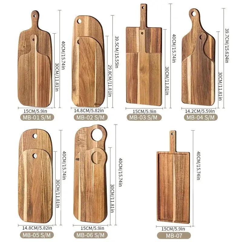 Cutting Board - Solid Wood Acacia Large by House Of Avana