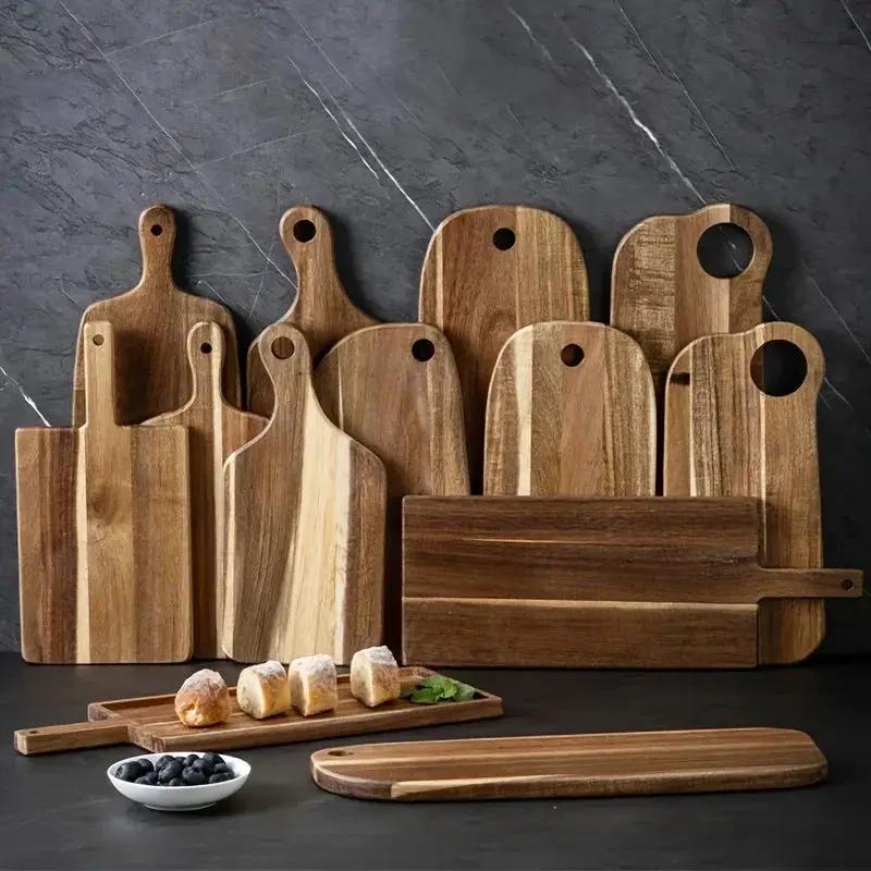 Cutting Board - Solid Wood Acacia Large by House Of Avana