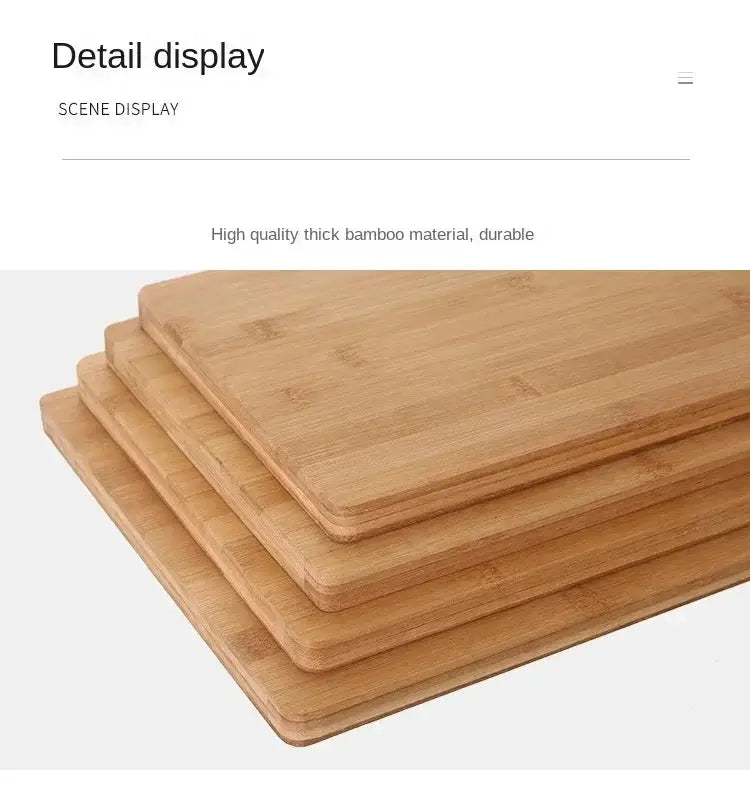 Cutting Board - Thickened Bamboo Large Rectangular by House Of Avana