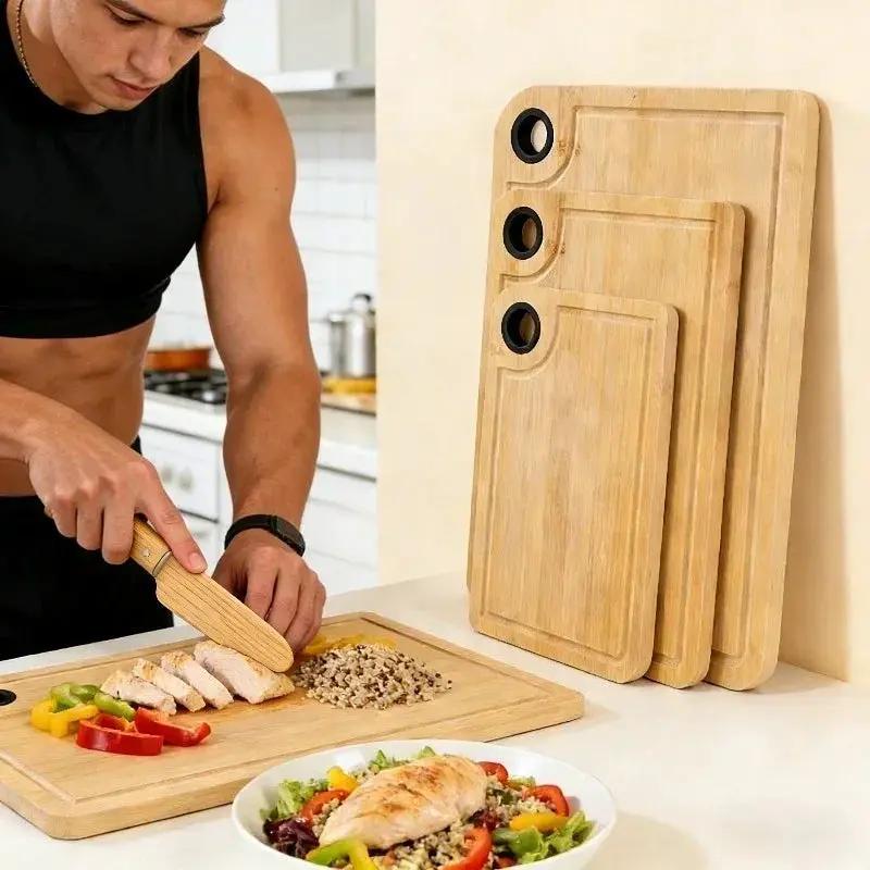 Cutting Board - Wear-Resistant Bamboo Thickened by House Of Avana
