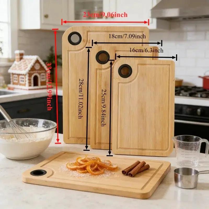 Cutting Board - Wear-Resistant Bamboo Thickened by House Of Avana