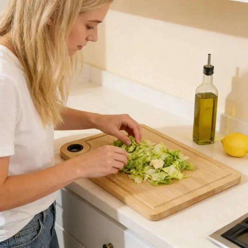 Cutting Board - Wear-Resistant Bamboo Thickened by House Of Avana