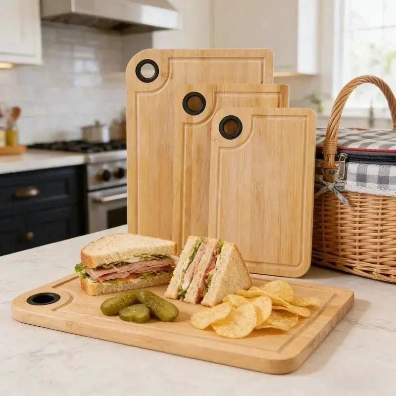 Cutting Board - Wear-Resistant Bamboo Thickened by House Of Avana