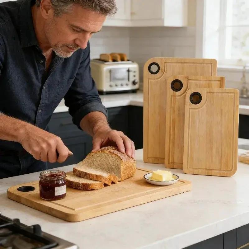 Cutting Board - Wear-Resistant Bamboo Thickened by House Of Avana
