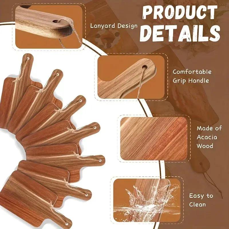 Cutting Board - Wooden Acacia Rectangular by House Of Avana