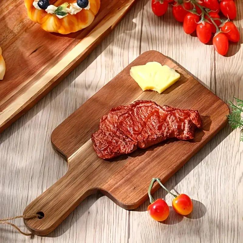 Cutting Board - Wooden Acacia Rectangular by House Of Avana