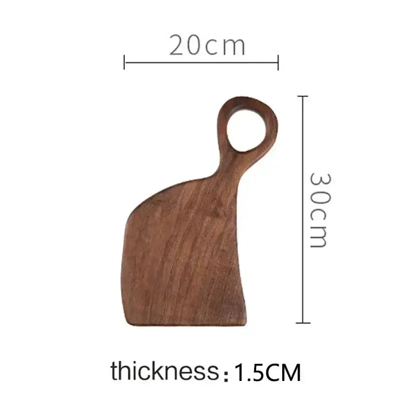 Cutting Board - Wooden Black Walnut Set by House Of Avana