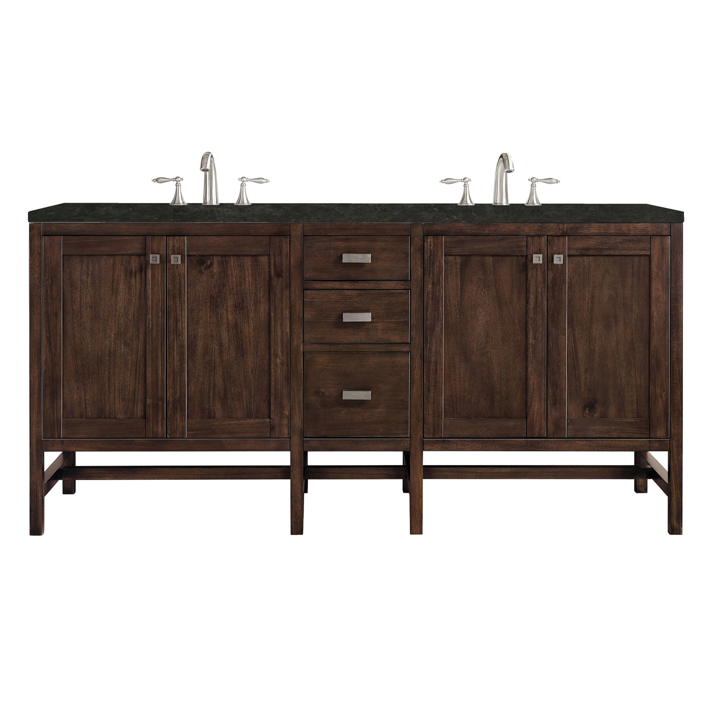 James Martin Addison 72" Double Bathroom Vanity, Mid-Century Acacia, view 29