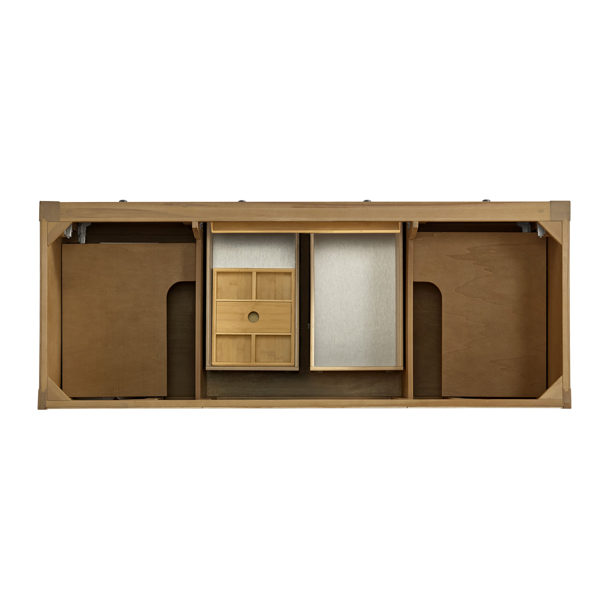 James Martin Breckenridge 60" Double Bathroom Vanity, Light Natural Oak, view 18