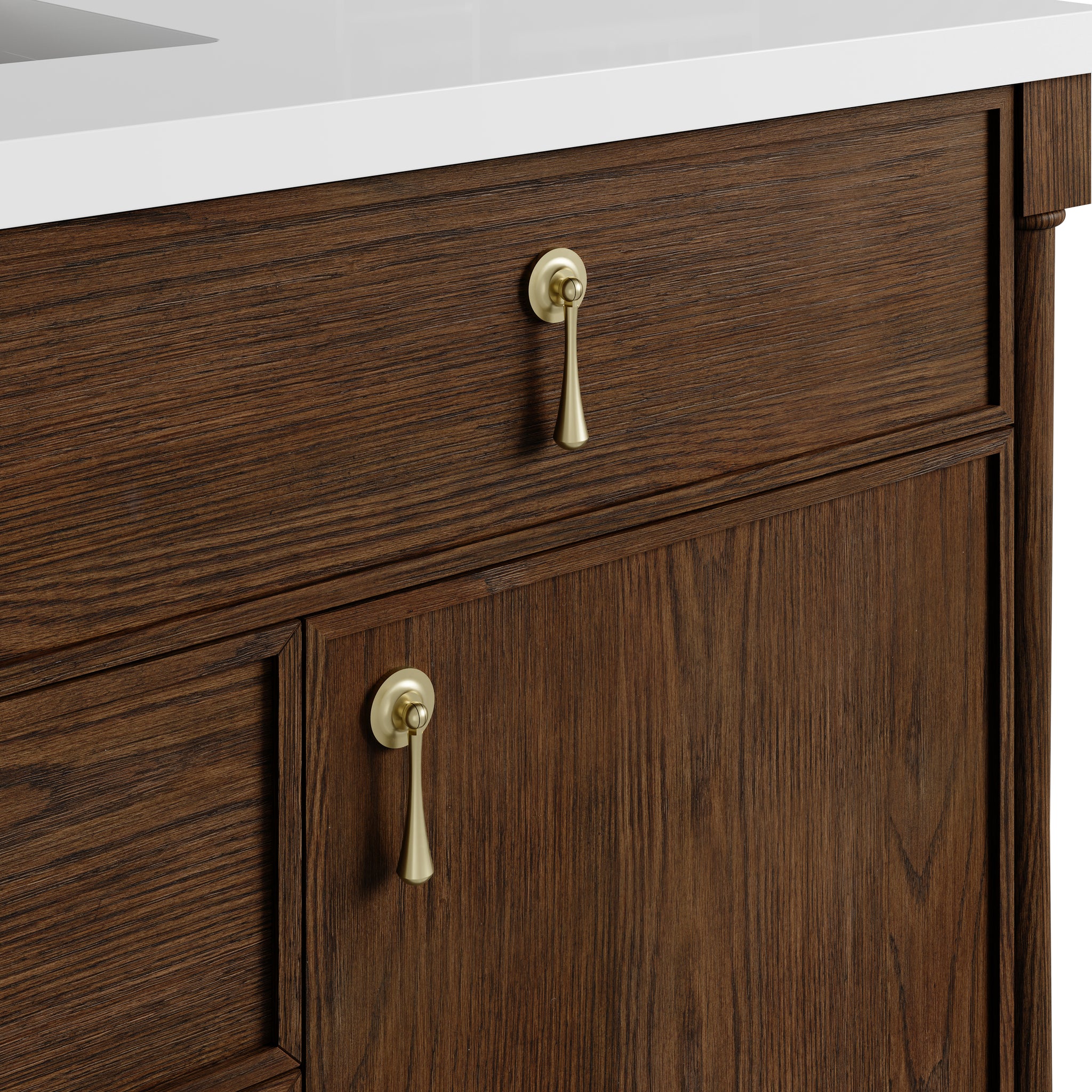 James Martin Kinnsden 48" Single Bathroom Vanity, Sable Oak, view 24