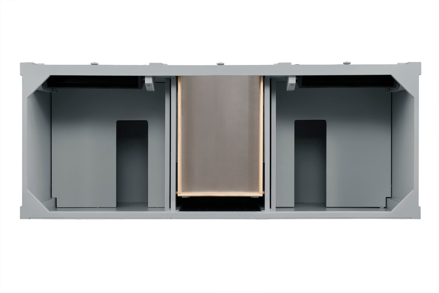 James Martin Brittany 60" Double Bathroom Vanity, Urban Gray, view 20