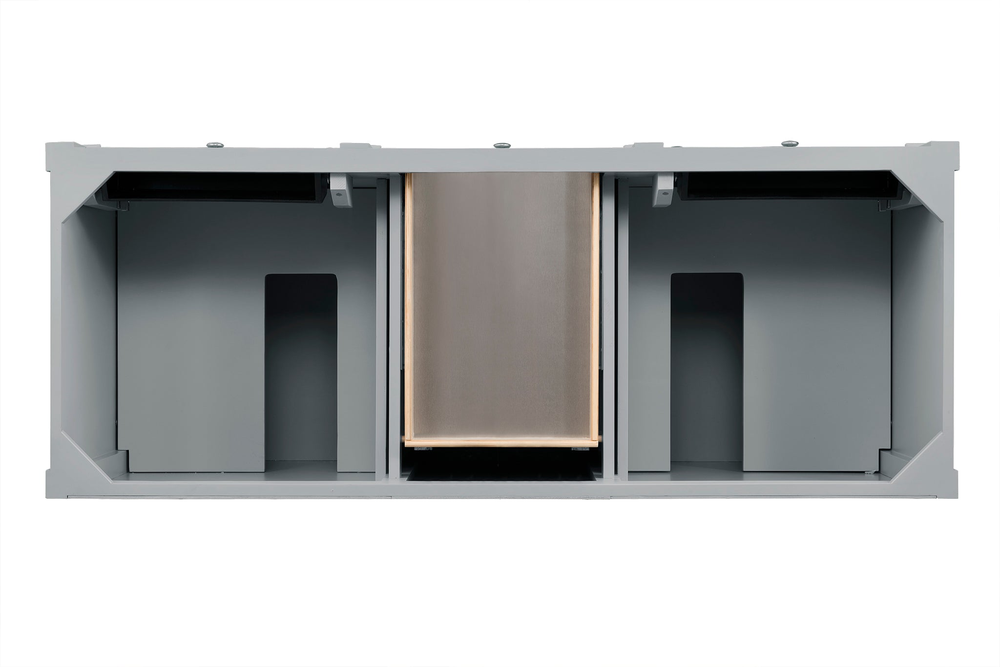 James Martin Brittany 60" Double Bathroom Vanity, Urban Gray, view 20