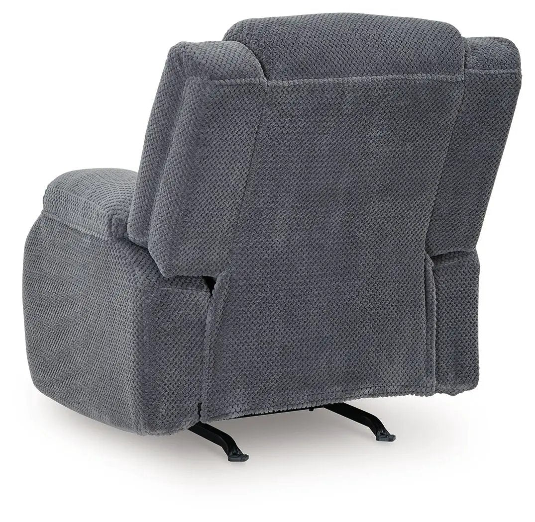 Observation - Power Rocker Recliner - Steel by Unique Piece Furniture