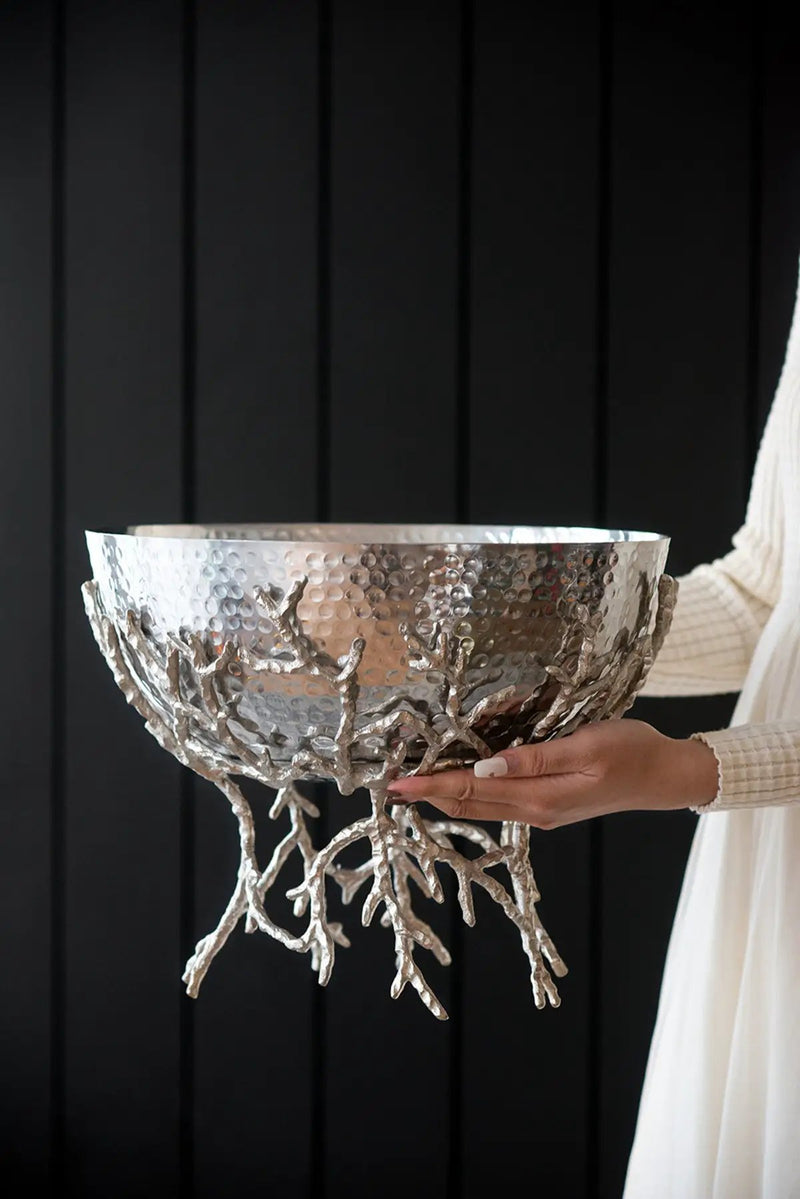 Evergreen Decor Aluminum Decorative Bowl by HouseOfZazla
