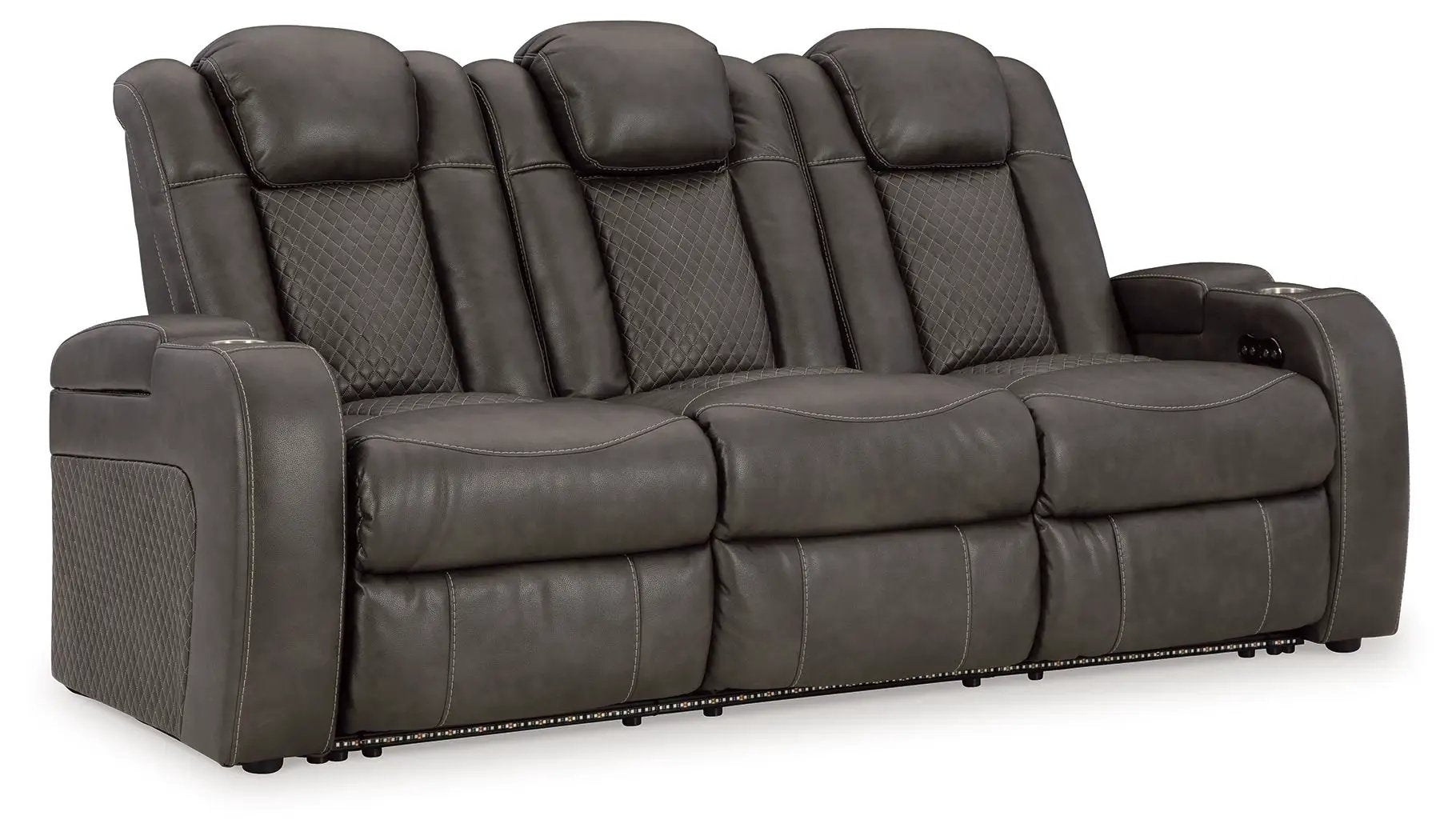 Fyne-dyme - Power Reclining Sofa With Adj Headrest by Unique Piece Furniture