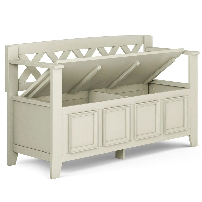 Amherst - Handcrafted Entryway Storage Bench by Unique Piece Furniture
