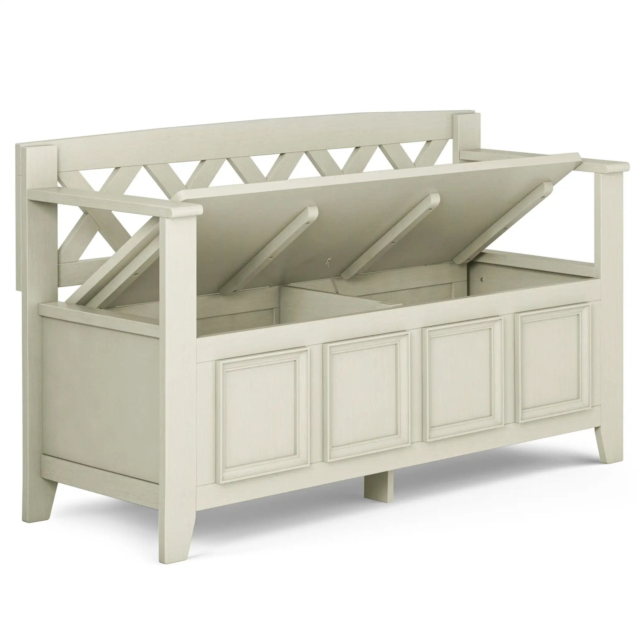 Amherst - Handcrafted Entryway Storage Bench by HouseOfZazla