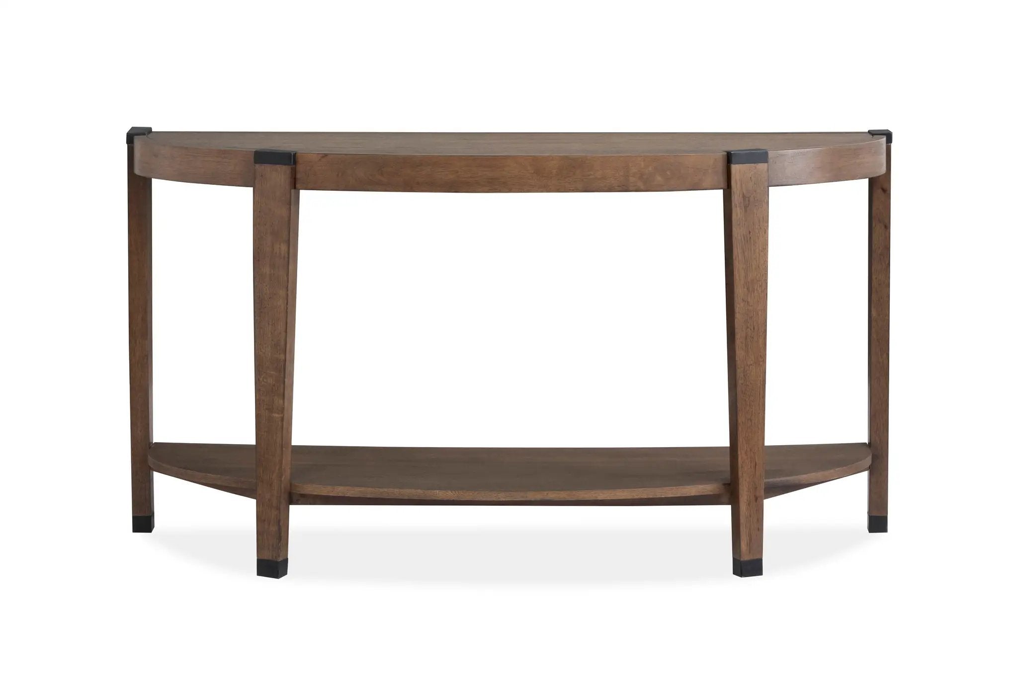 Kaysen - Demilune Sofa Table - Wallaby by Unique Piece Furniture