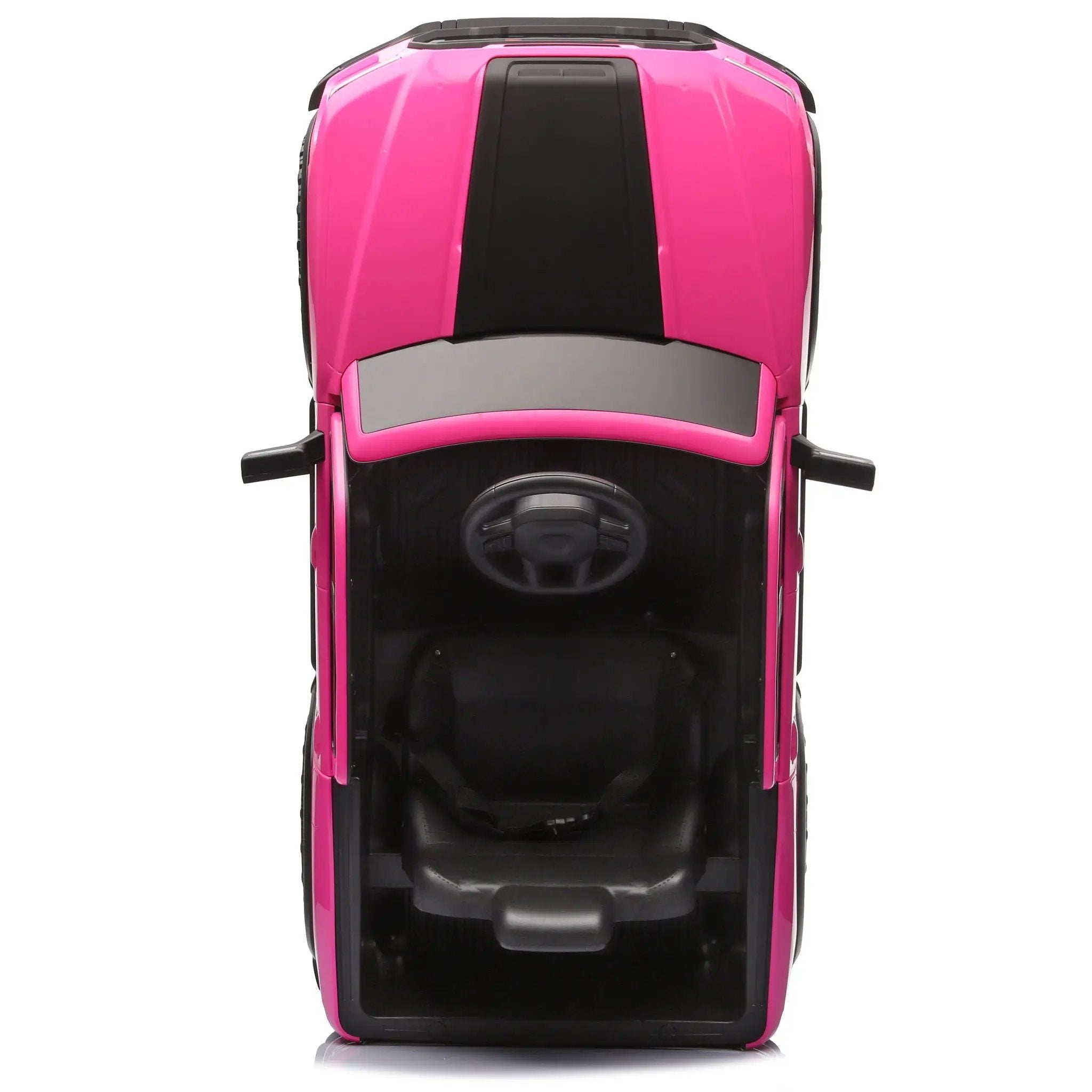 12V Kids Ride On Car With Remote Control, 4 Wheel Shock Absorption, Multifunctional Music Player Perfect Gift For Toddlers - Pink by HouseOfZazla