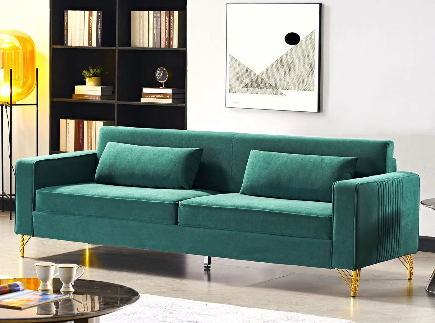 Aesthetic 3 Seater Couch With Classic Modern Appeal And Luxurious Soft Comfort by Unique Piece Furniture