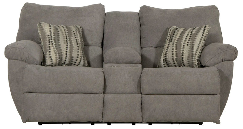 Sadler - Lay Flat Reclining Console Loveseat by Unique Piece Furniture