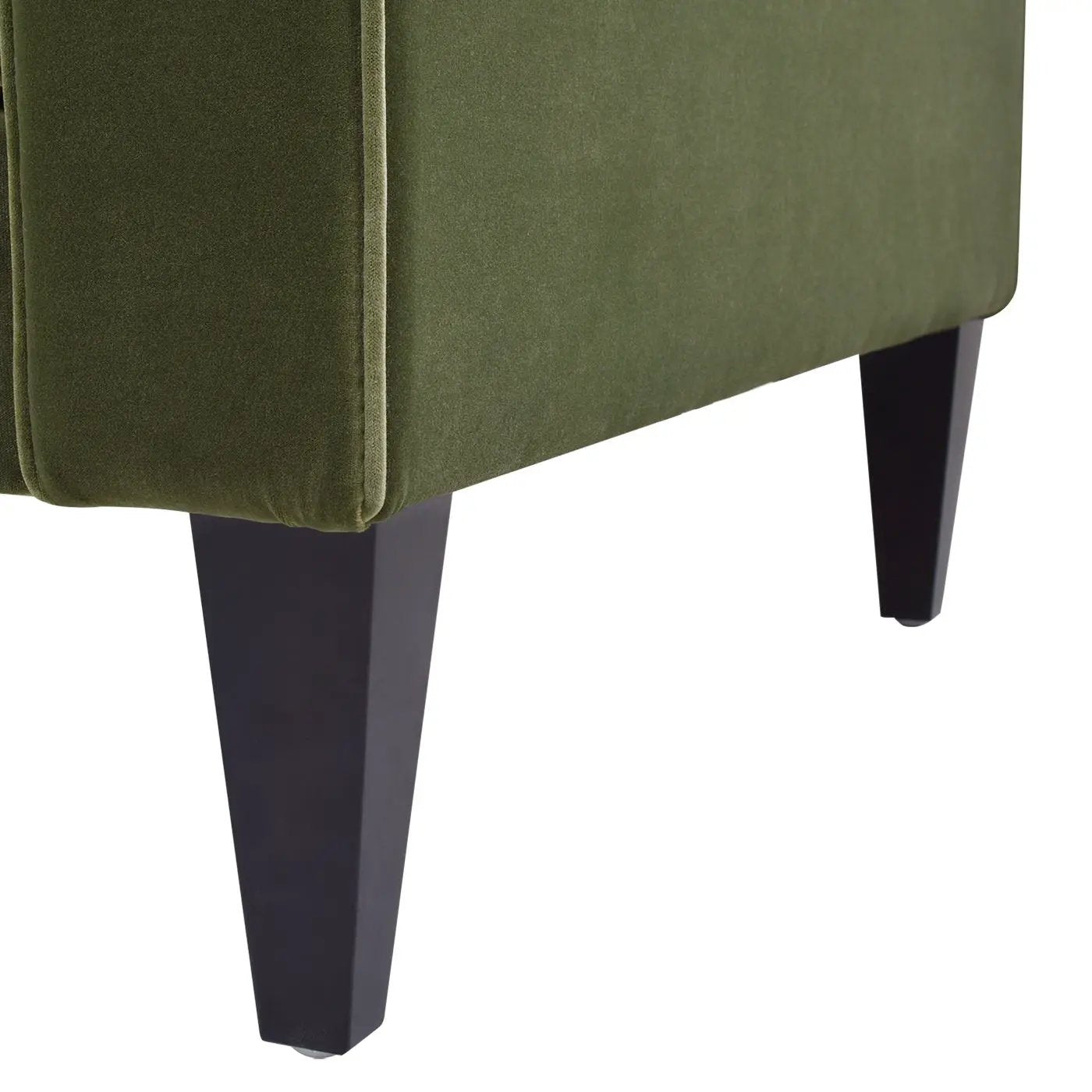 Nicholi - Mid-Century Modern Sofa - Olive Green by HouseOfZazla
