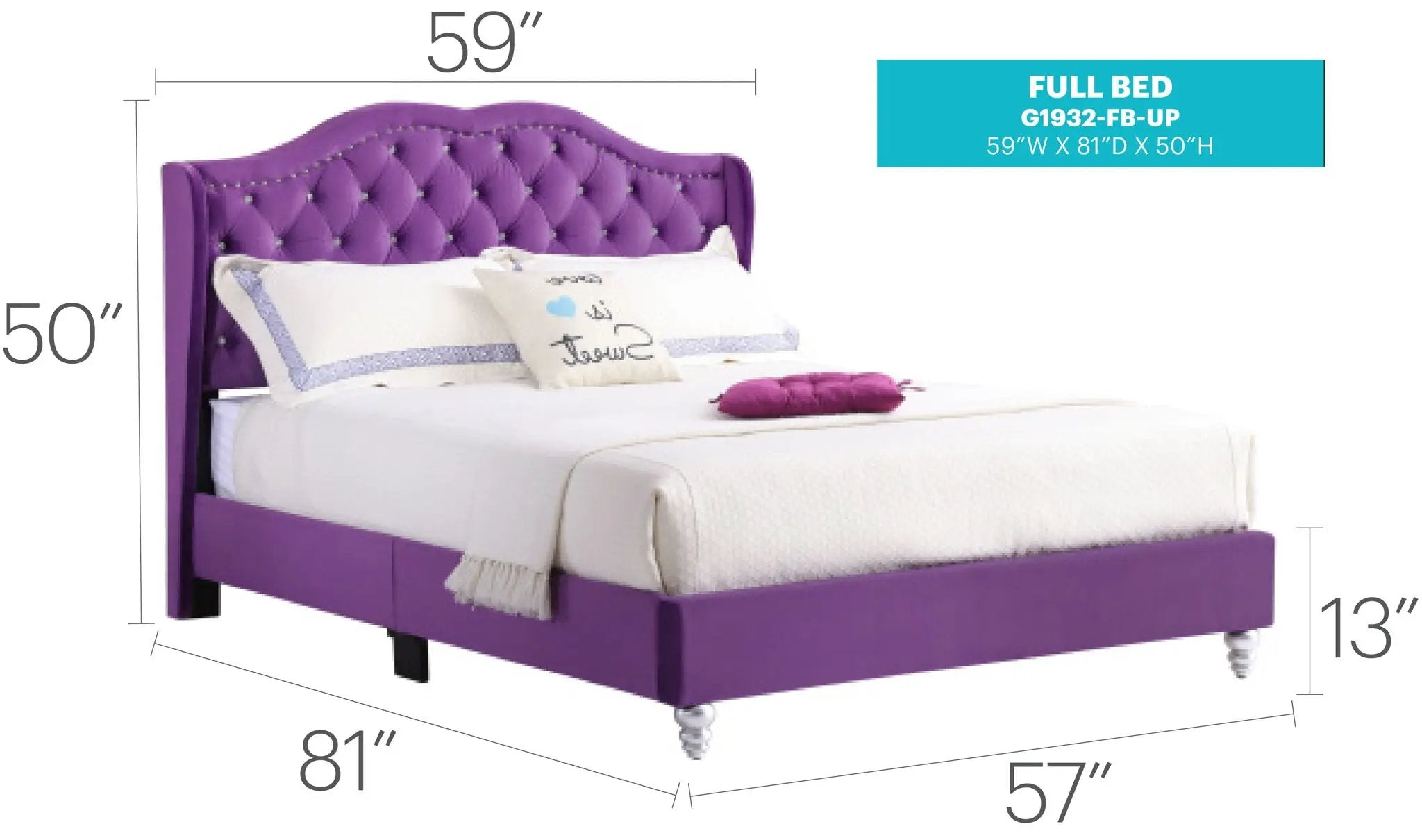 Upholstered Bed Transitional by Unique Piece Furniture