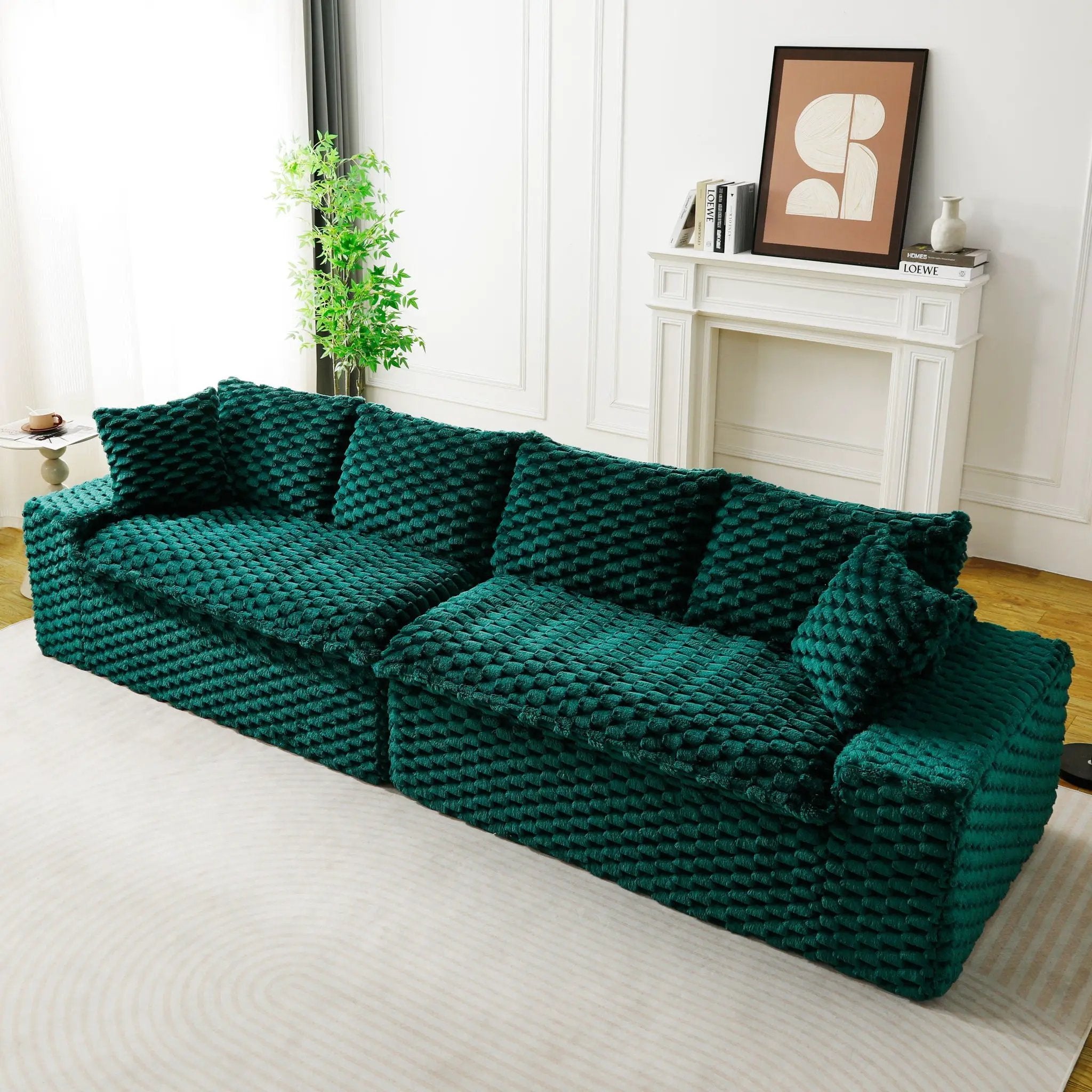 Multifunctional Sofa, Side-By-Side Or Facing Each Other by Unique Piece Furniture