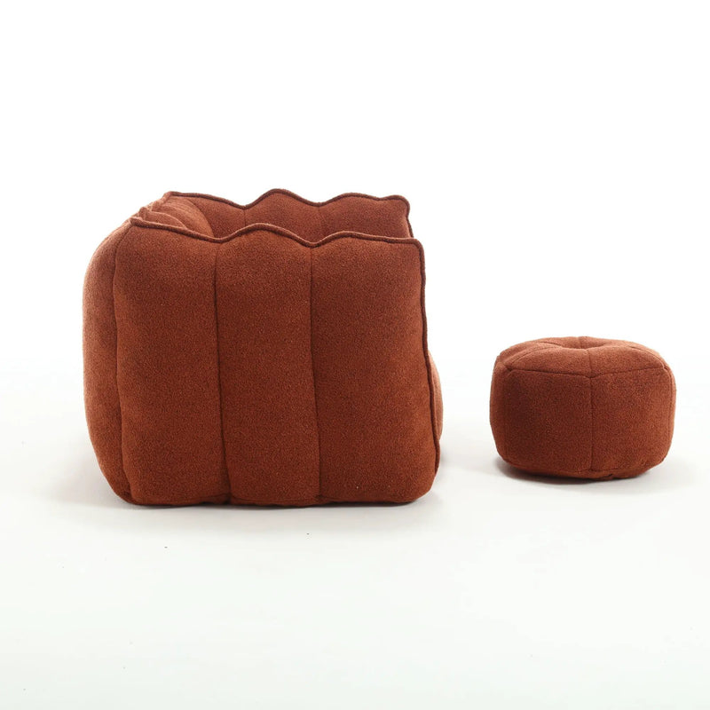 Soft Bean Bag Chair With High Resilient Foam by HouseOfZazla