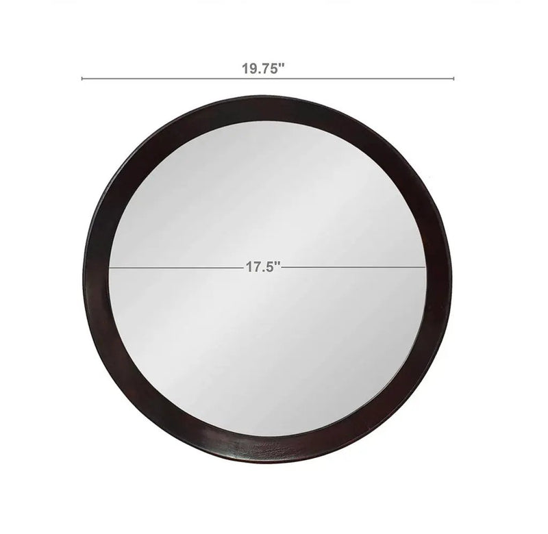 Transitional Decor Style Wall Mirror Decor With Frame For Bathroom by HouseOfZazla