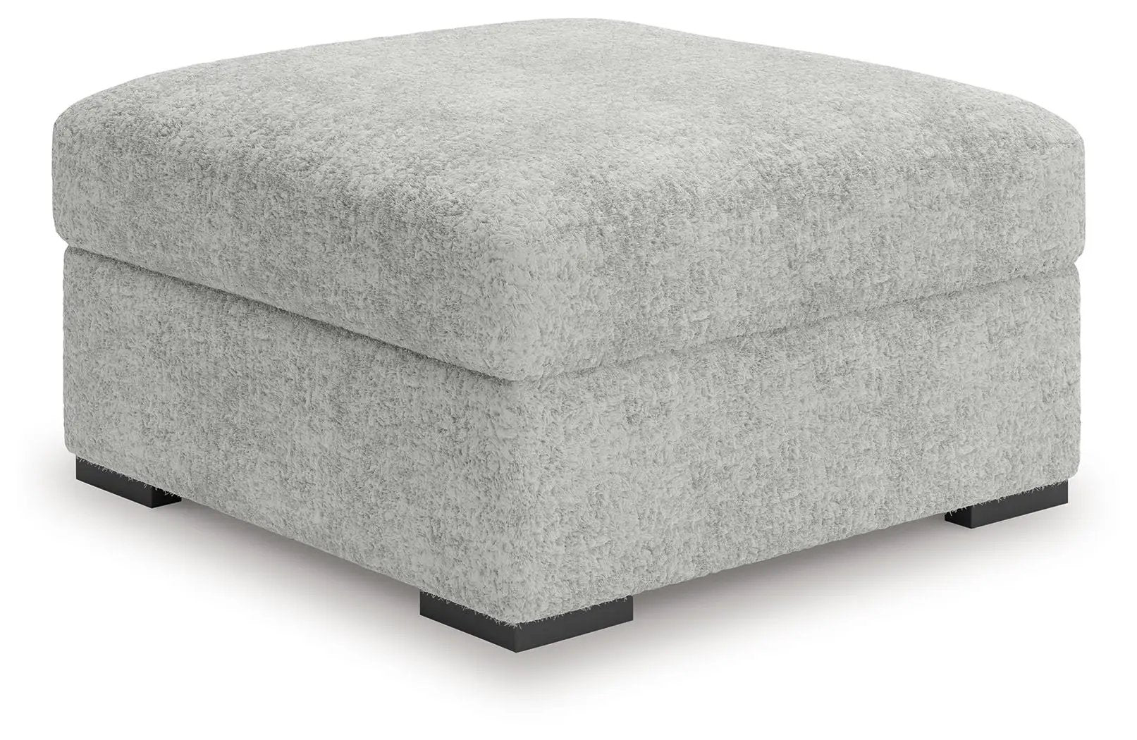 Cuddle Plush - Oversized Accent Ottoman - Arctic by Unique Piece Furniture