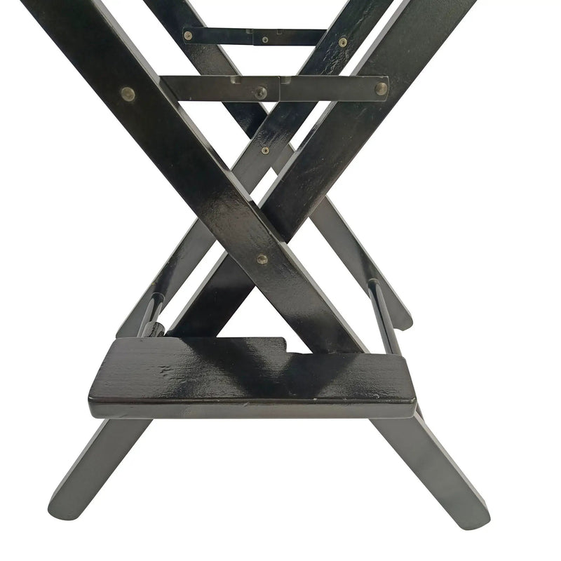Casual Home Director's Chair, Foldable Style, Suitable For Adults (Set of 2) - Black by Unique Piece Furniture