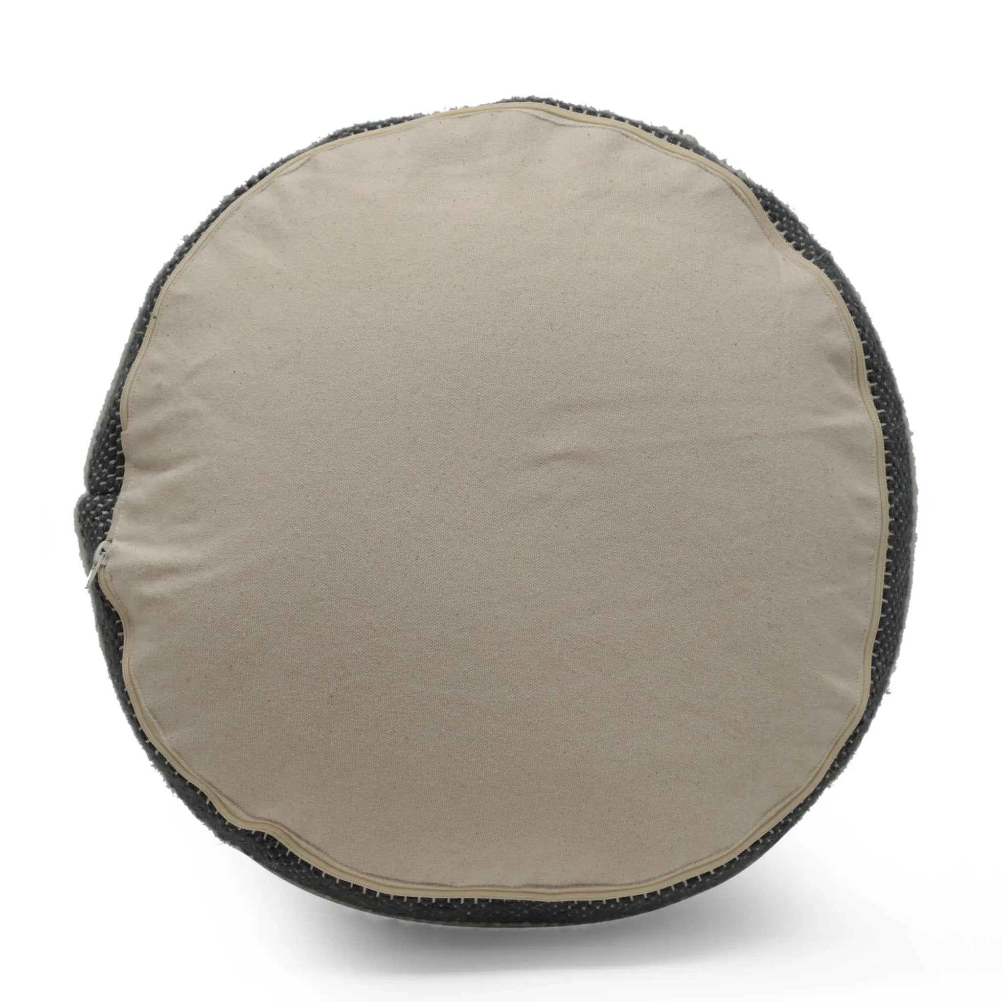 Diamond - Handcrafted Cylindrical Pouf by HouseOfZazla