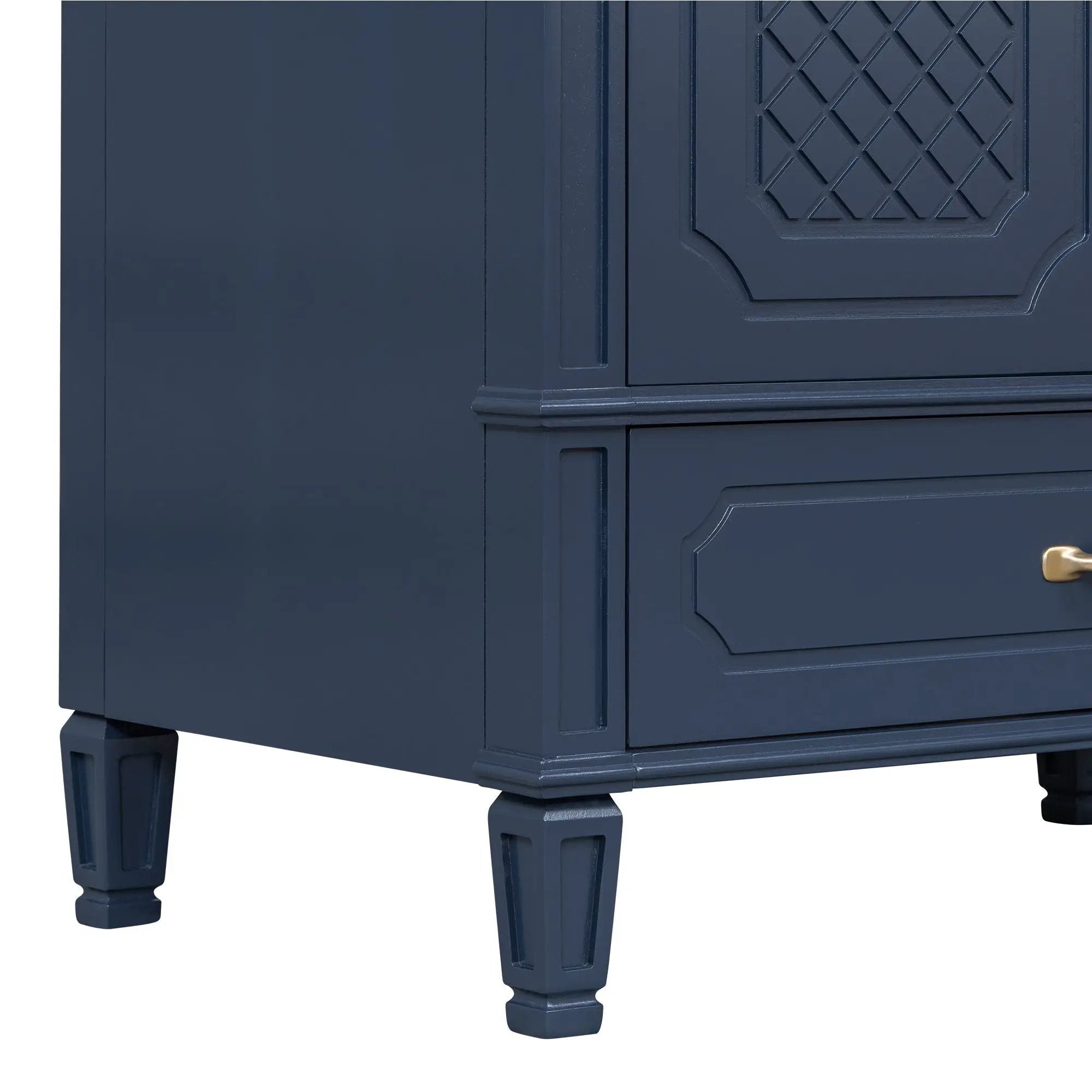 Bathroom Vanity With Sink, Soft Closing Door, Multi Functional Storage by HouseOfZazla
