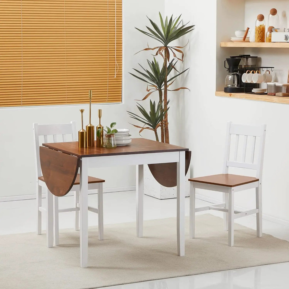 DFW Solid Wood Folding Dining Table by HouseOfZazla