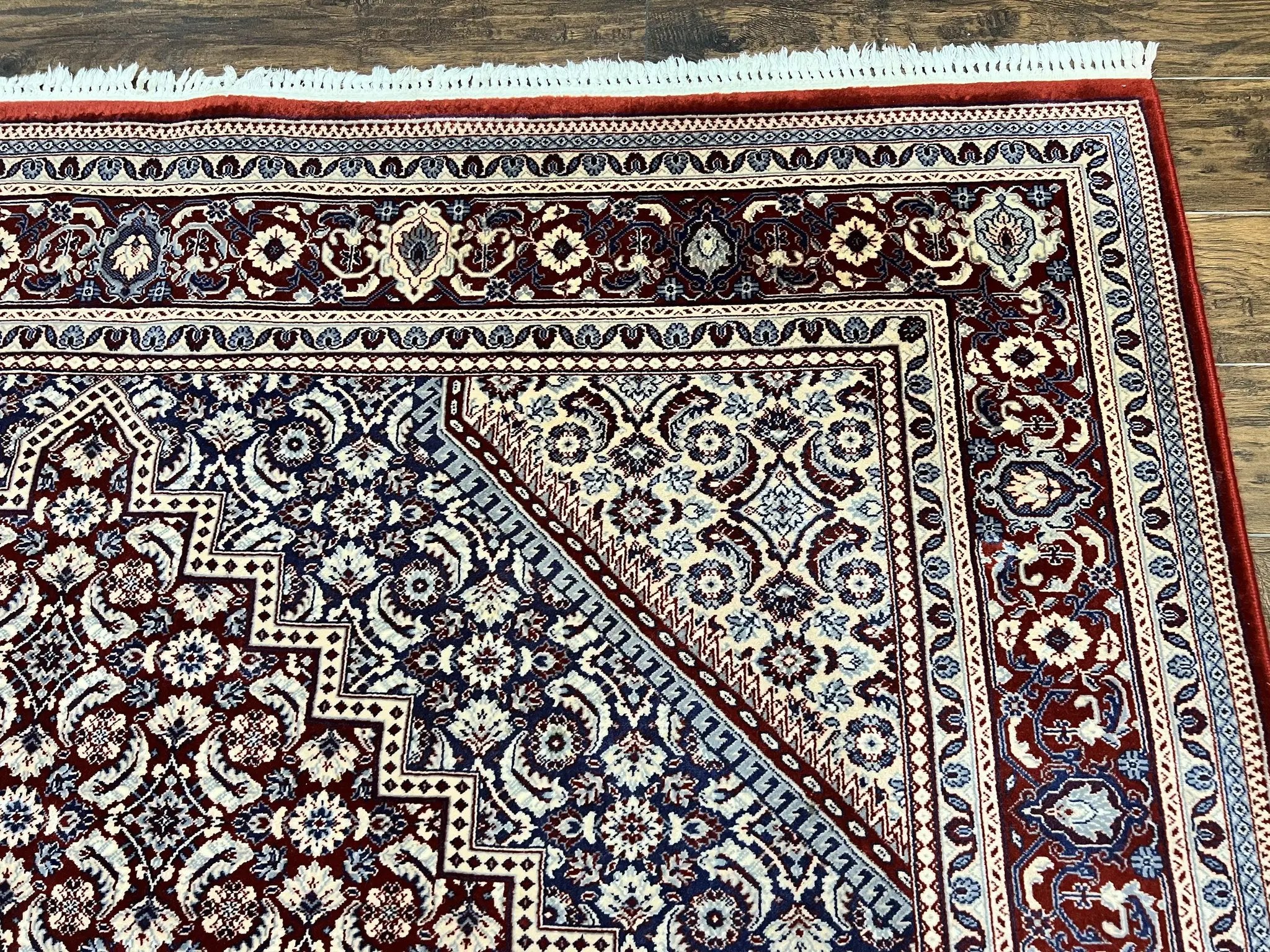 Karastan Rug 8x10, Kara Shah Red Bidjar, Belgium Power Loomed Rug, Wool Pile Karastan Rug, Vintage by Jewel Rugs