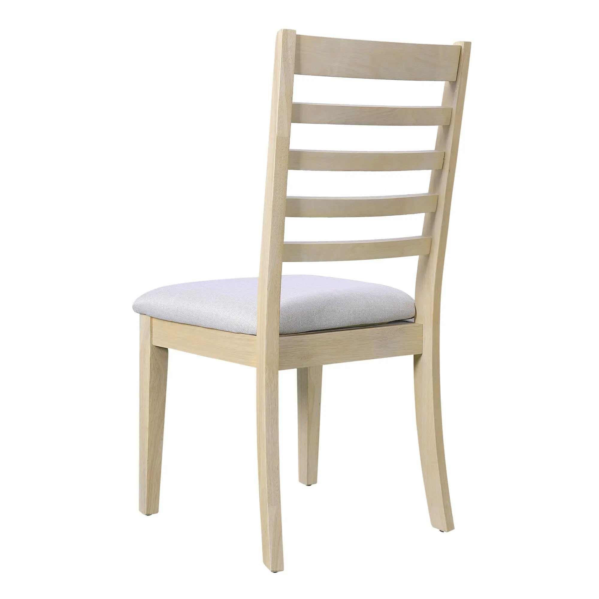 Upholstered Armless Chairs With High Ladder Back by HouseOfZazla