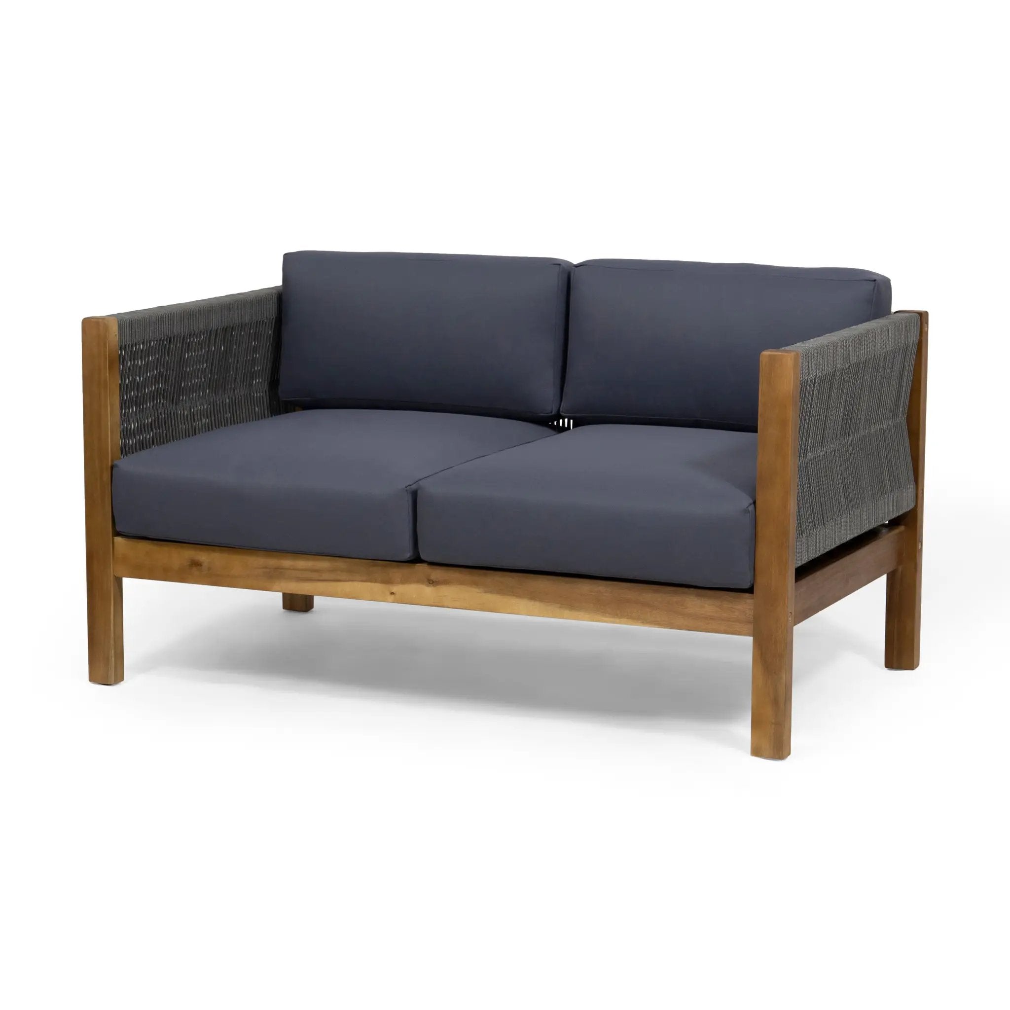 Patio Loveseat and Coffee Table Set by HouseOfZazla