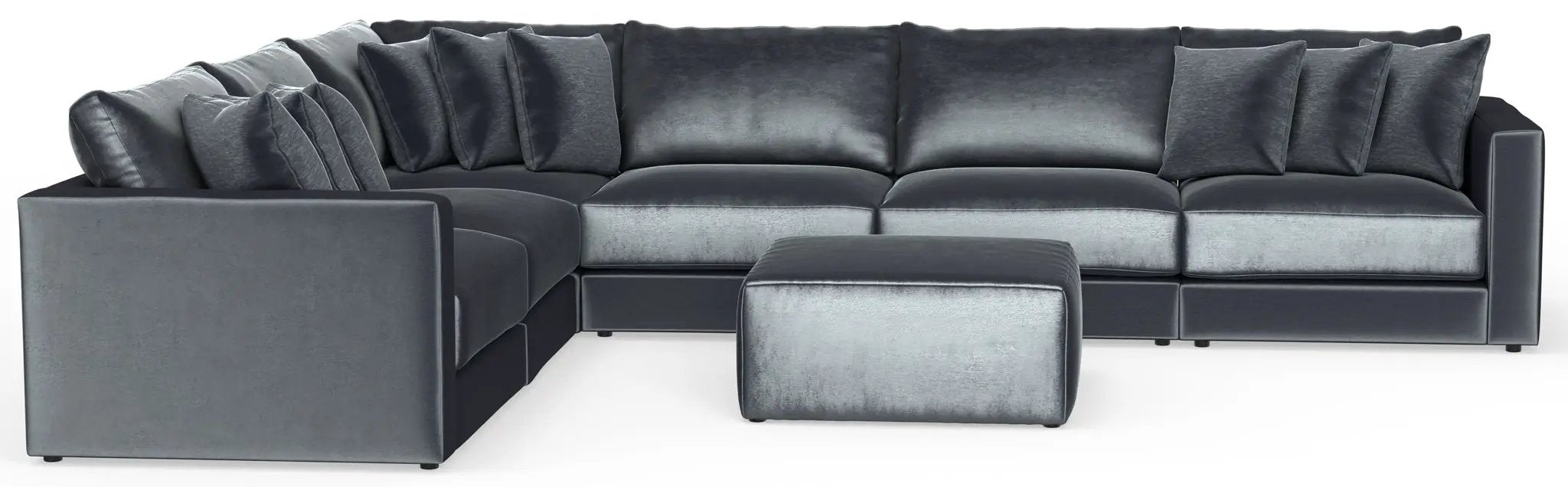 Remington - Modular Sofa And Cocktail Ottoman by Unique Piece Furniture