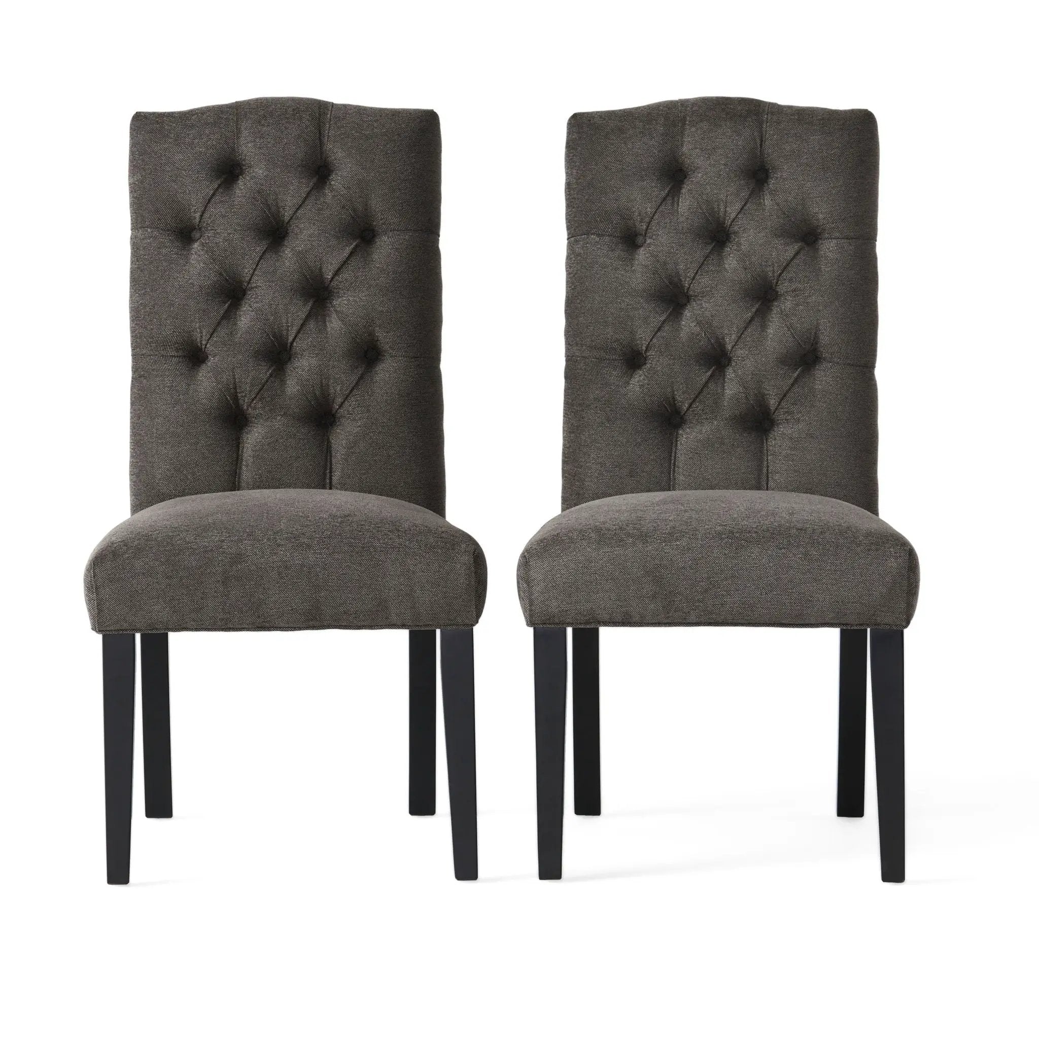 Harriet Tufted Dining Chair With Button Tufting And Diamond Stitching by HouseOfZazla