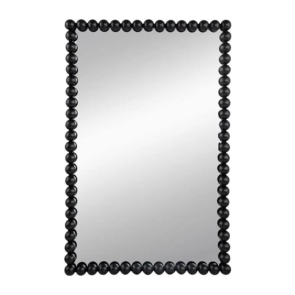 Rectangle Mirror, Wall Mirror For Living Room Bedroom Entryway - Black by HouseOfZazla