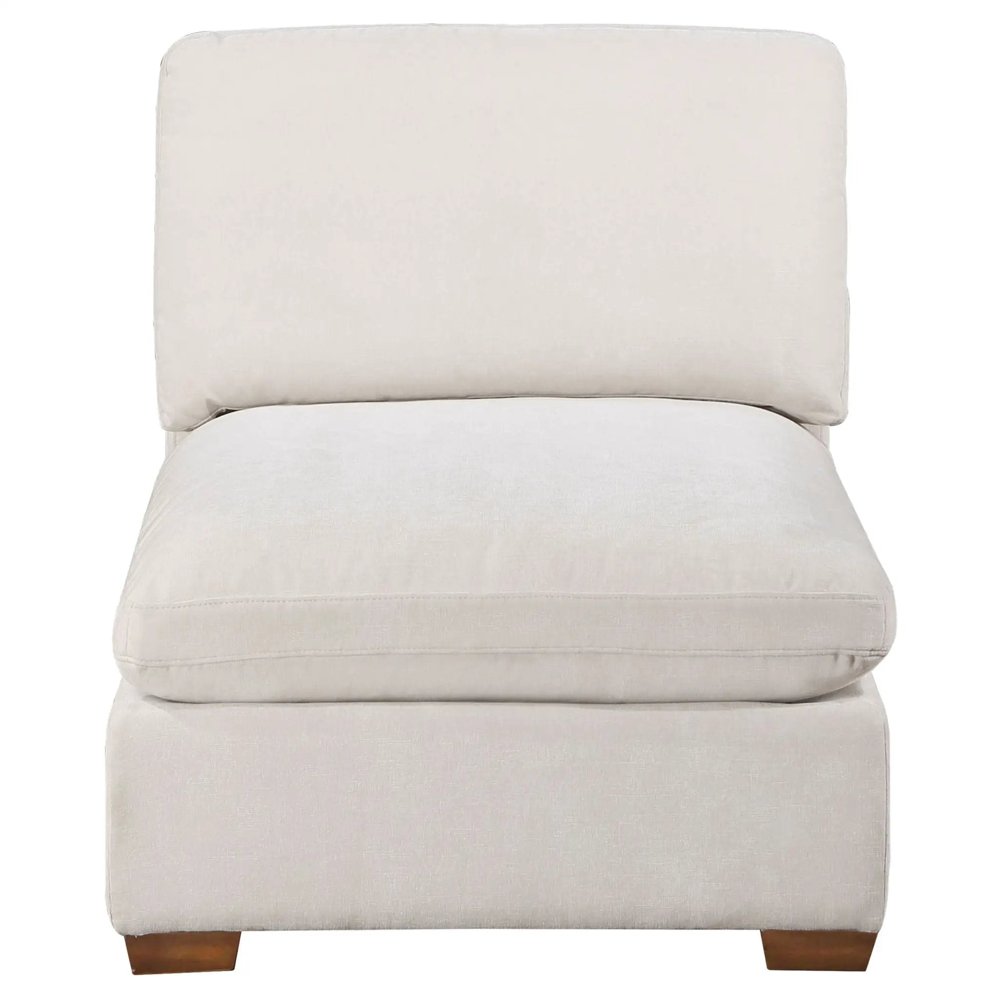 Lakeview 5-piece Upholstered Modular Sectional Sofa Ivory by Unique Piece Furniture