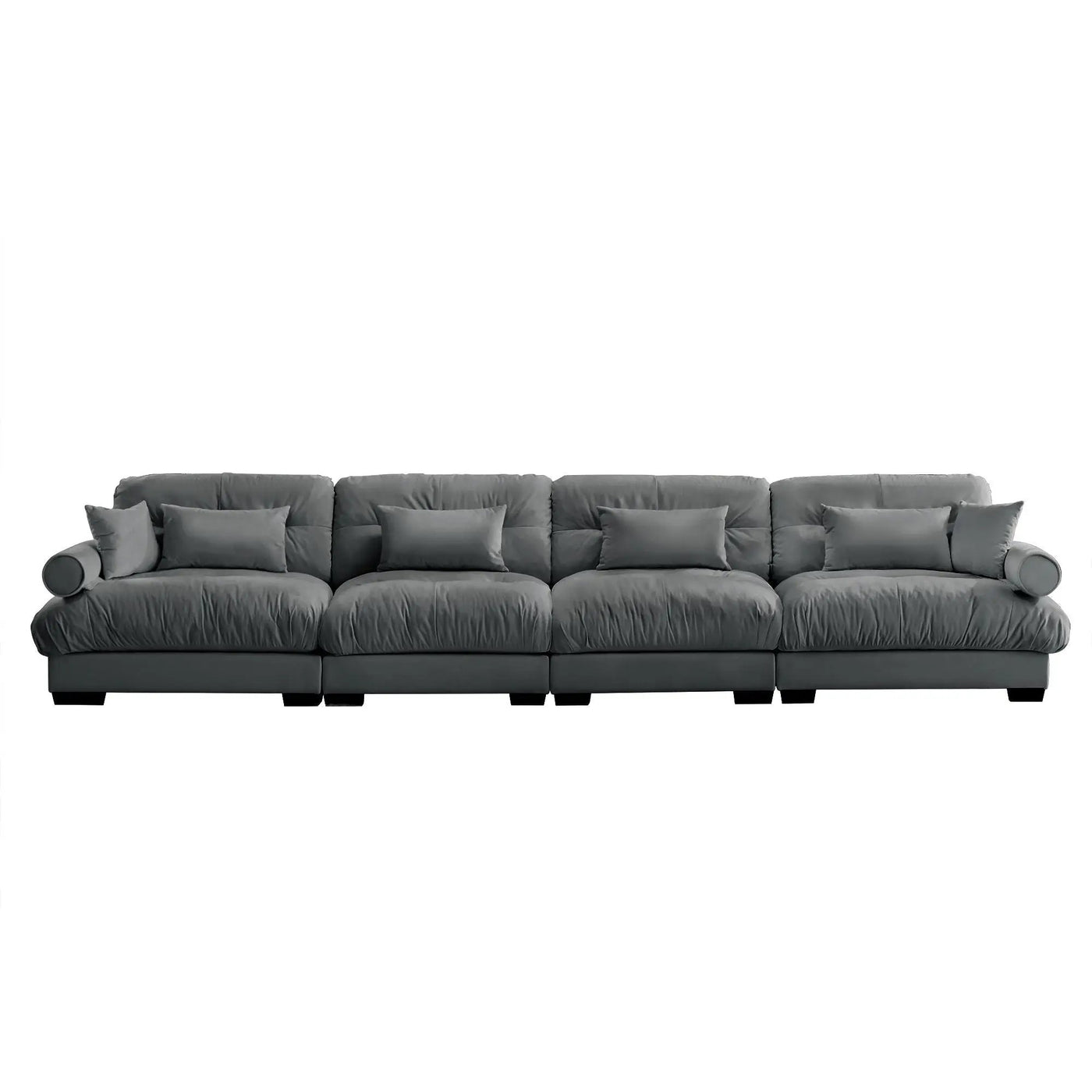 Super Comfort Oversized Modular Sectional Sofa, Deep Seat Convertible L Shaped Couch by Unique Piece Furniture