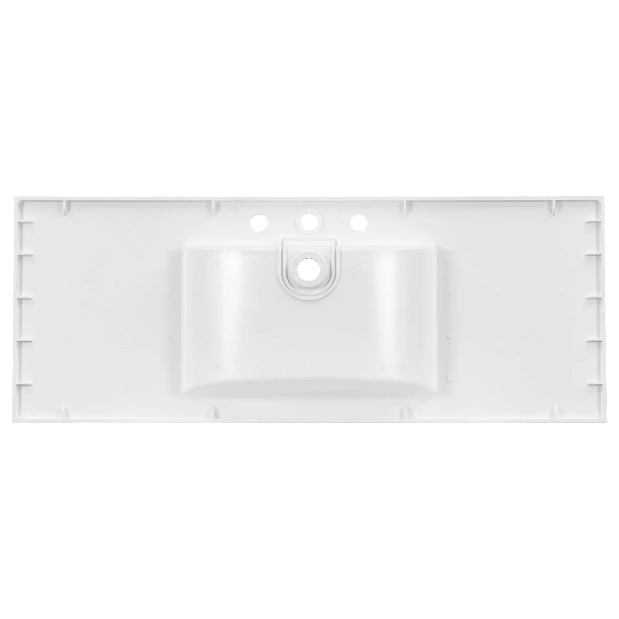 48" Composite Bathroom Vanity Top with Integrated Basin by HouseOfZazla