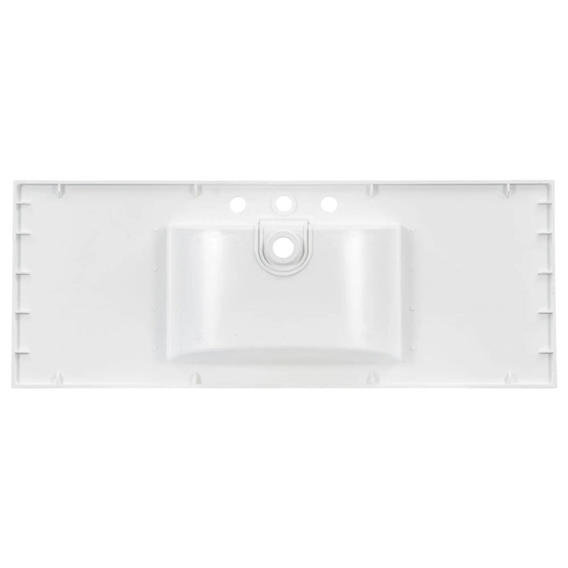 48" Composite Bathroom Vanity Top with Integrated Basin by HouseOfZazla