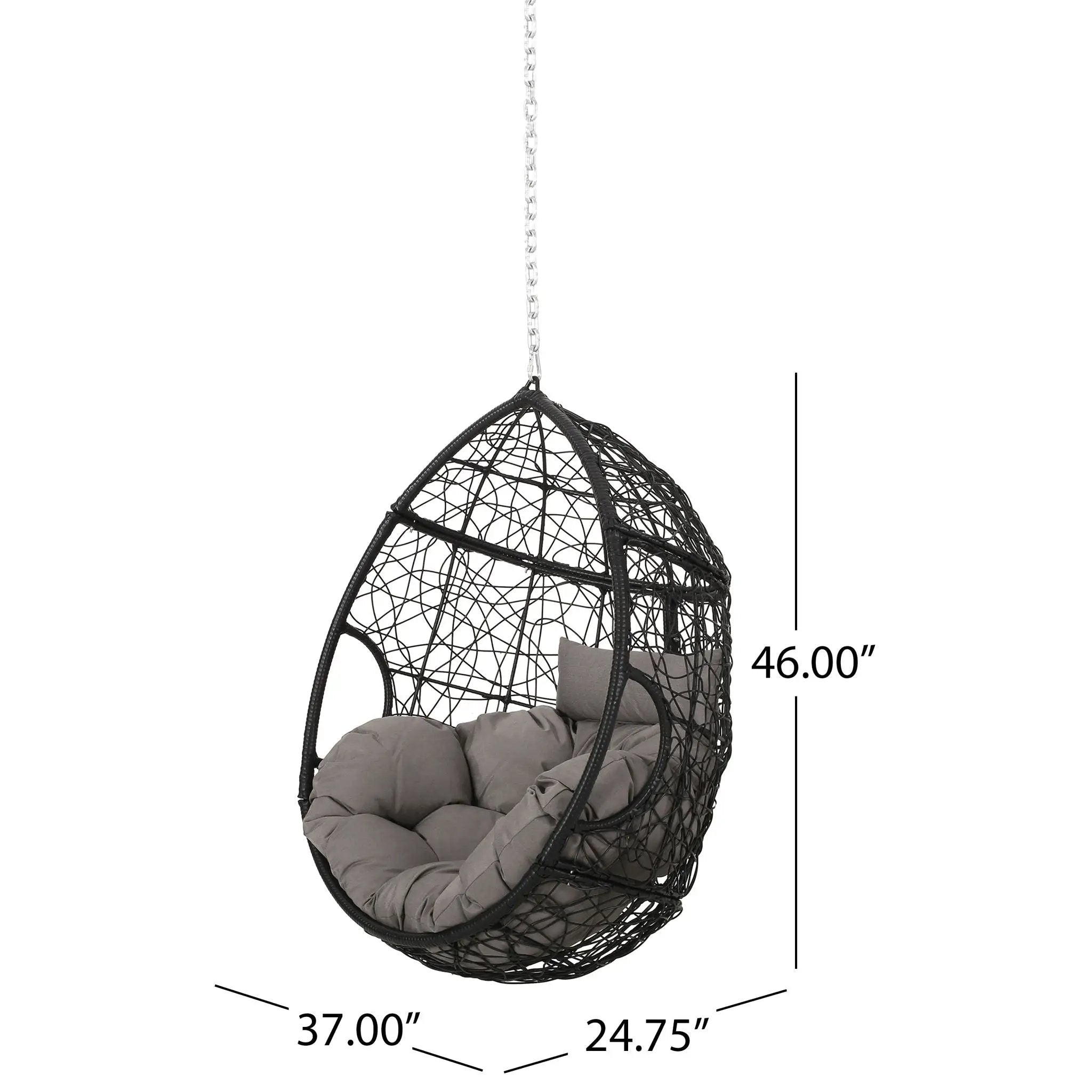 Teardrop Hanging Chair With 8Ft Chain by HouseOfZazla